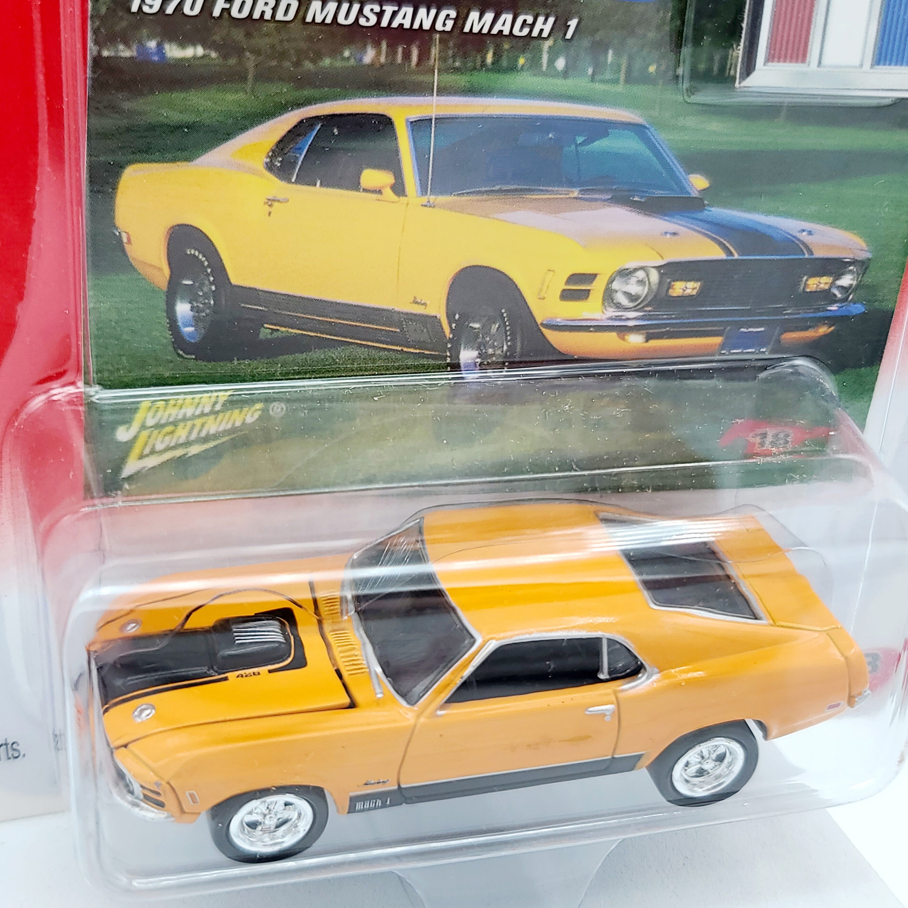 Johnny Lightning '70 Ford Mustang Mach 1 - 1:64 (2003 Mustang Series Release 3)
